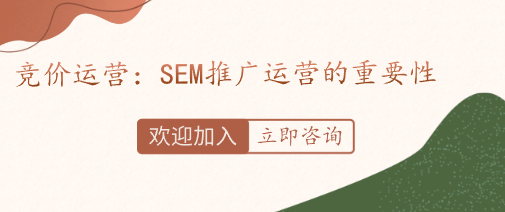 競價運營：SEM推廣運營的重要性