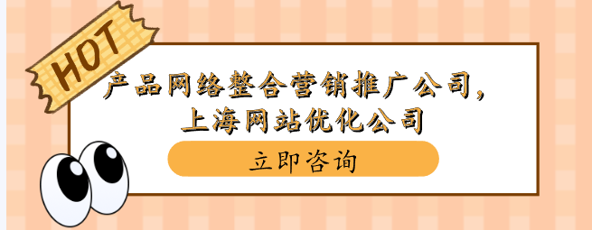 產(chǎn)品網(wǎng)絡(luò)整合營(yíng)銷推廣公司，上海網(wǎng)站優(yōu)化公司