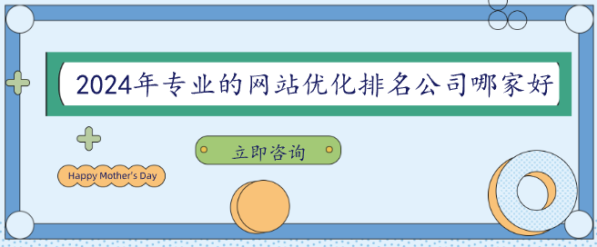 2024年專業的網站優化排名公司哪家好