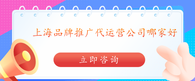 上海品牌推廣代運營公司哪家好